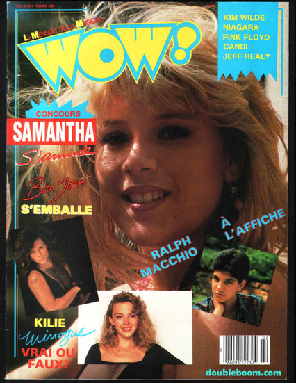 WOW Fevrier 1989 - Samantha Fox